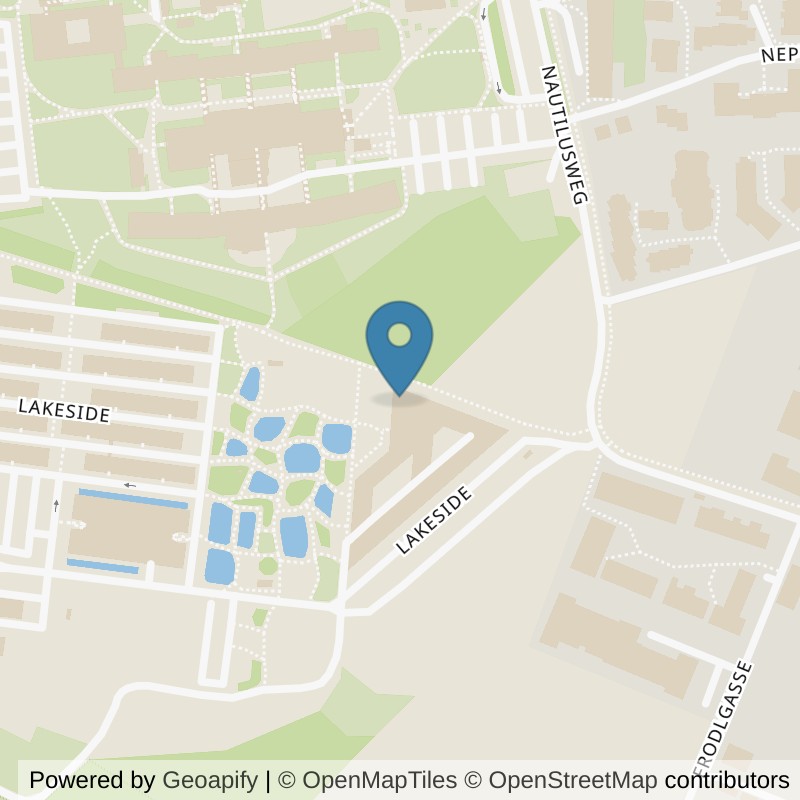 Map: location of VEEV Health and Fitness Institute in Klagenfurt am Wörthersee