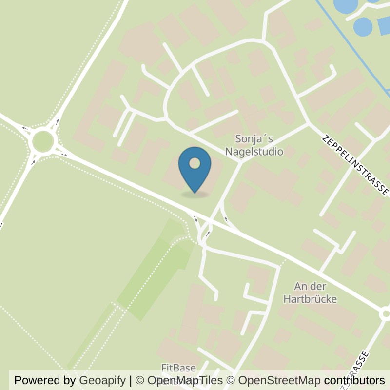 Map: location of VeniceBeach Bensheim Lady Fitness in Bensheim
