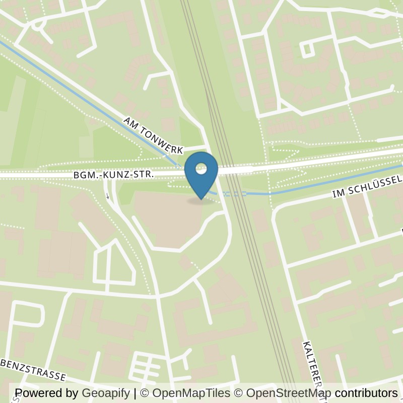 Map: location of VeniceBeach - fitness und workout - Heppenheim in Heppenheim (Bergstraße)