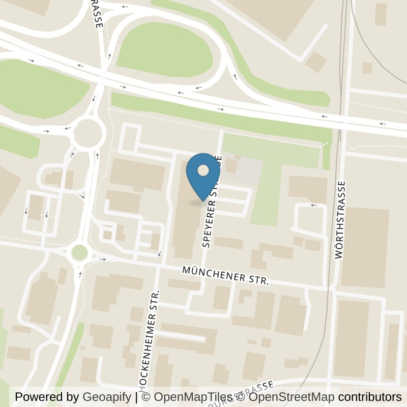 Map: location of VeniceBeach Germersheim in Germersheim