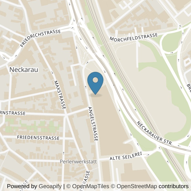 Map: location of VeniceBeach Mannheim Neckarau Plus in Mannheim
