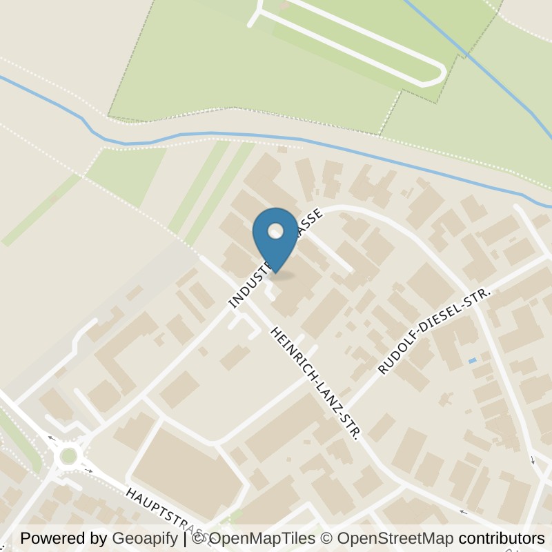 Map: location of VeniceBeach Sandhausen in Sandhausen