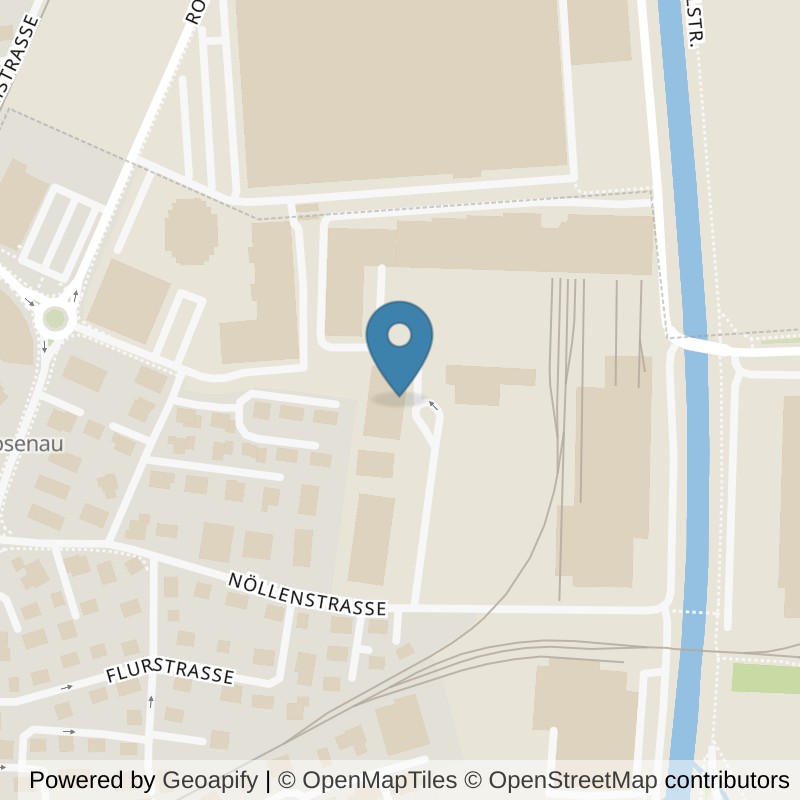 Map: location of VIKING GYM in Widnau