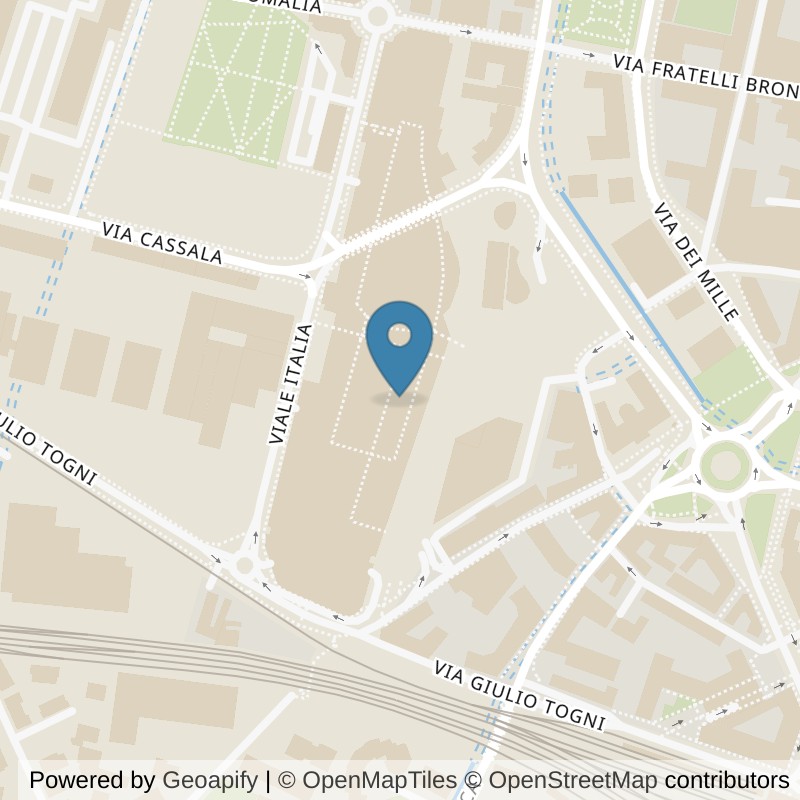 Map: location of Virgin Active Brescia in Brescia