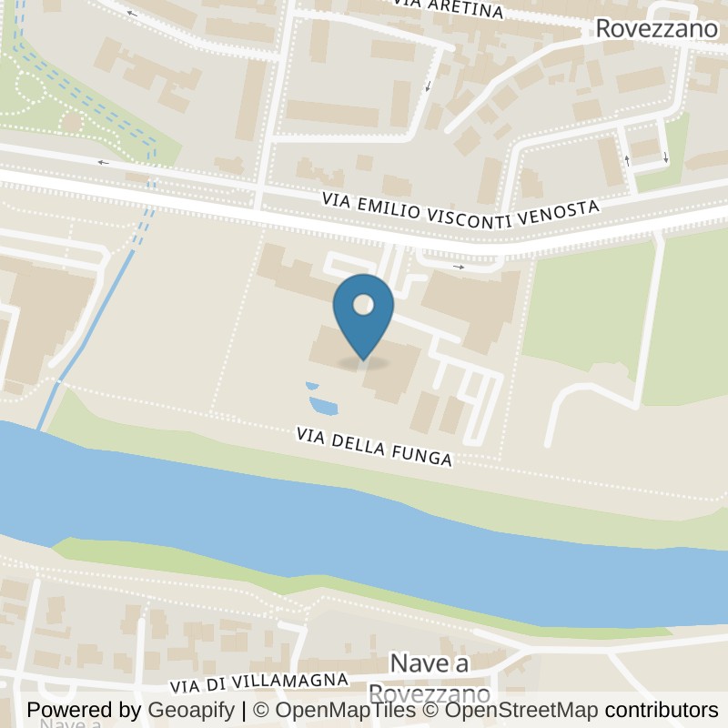 Map: location of Virgin Active Firenze Rovezzano in Firenze