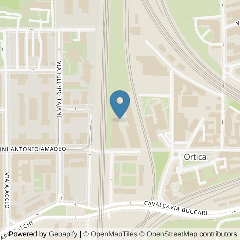 Map: location of Virgin Active Milano Città Studi in Milano
