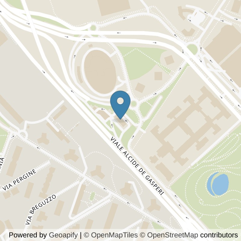 Map: location of Virgin Active Milano Kennedy in Milano