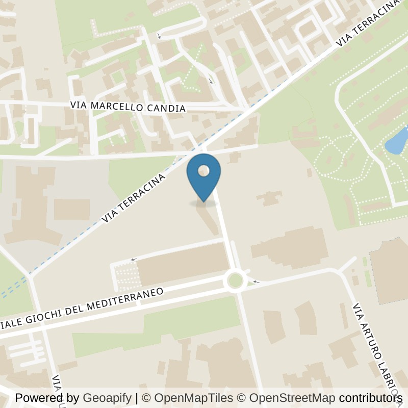 Map: location of Virgin Active Napoli Med in Napoli