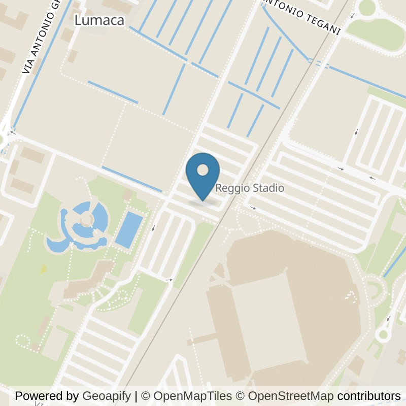 Map: location of Virgin Active Reggio Emilia in Reggio Emilia
