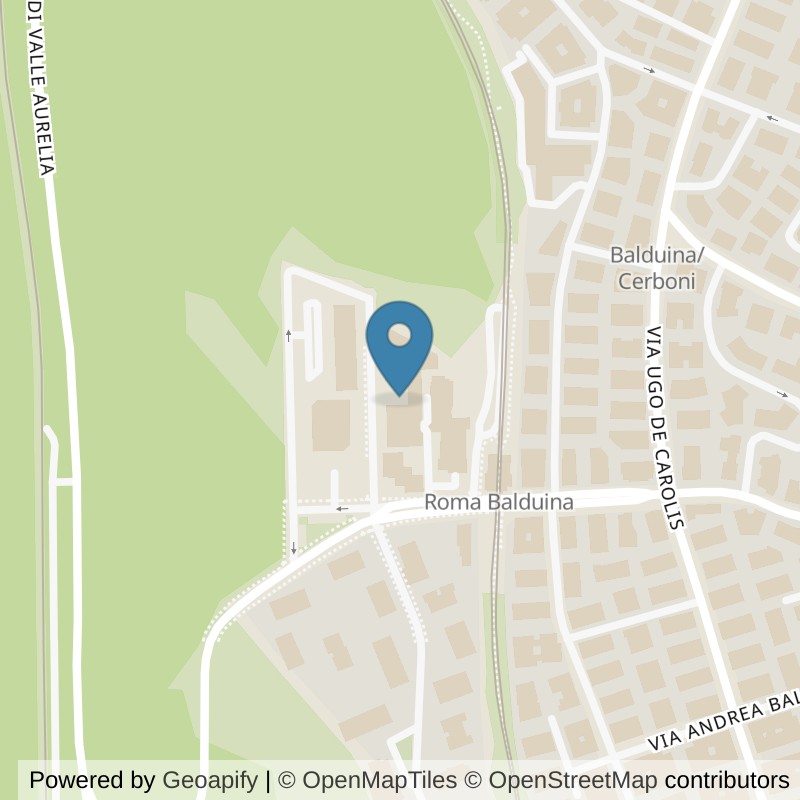 Map: location of Virgin Active Roma Balduina in Roma