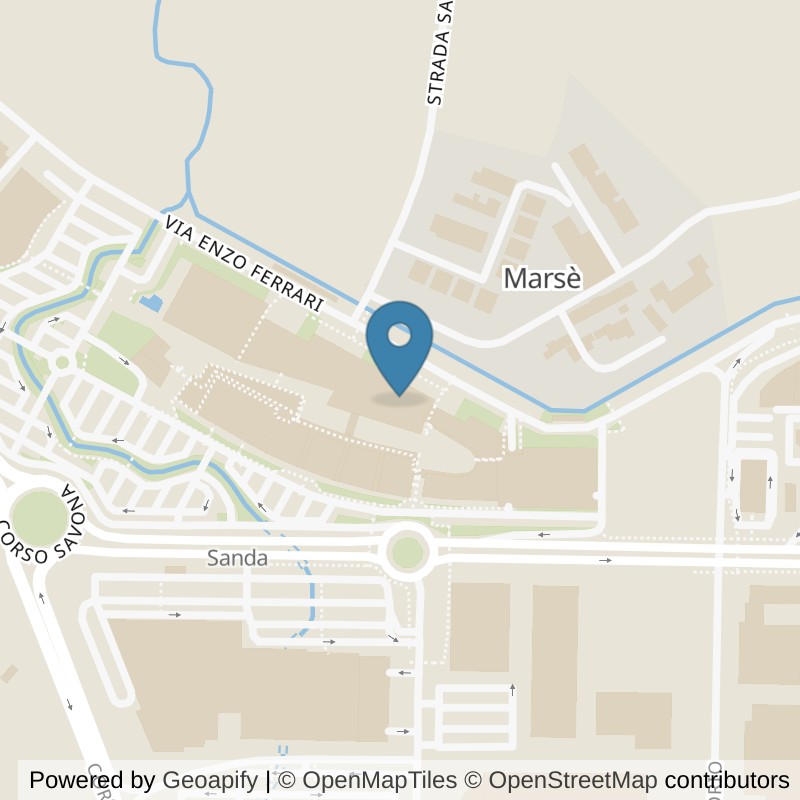 Map: location of Virgin Active Torino Moncalieri in Moncalieri