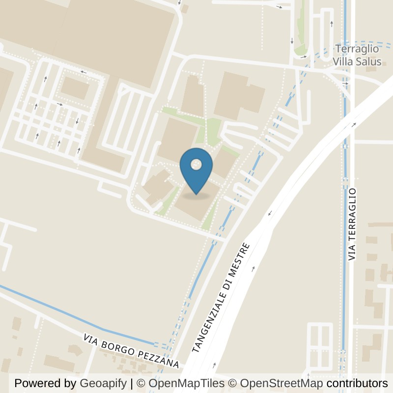 Map: location of Virgin Active Venezia Mestre in Venezia VE