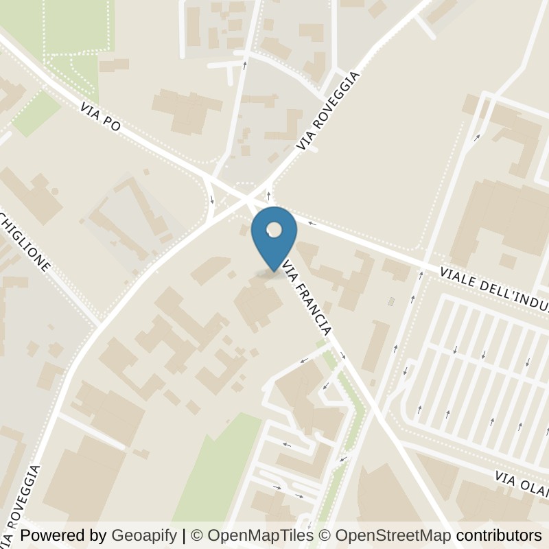 Map: location of Virgin Active Verona in Verona