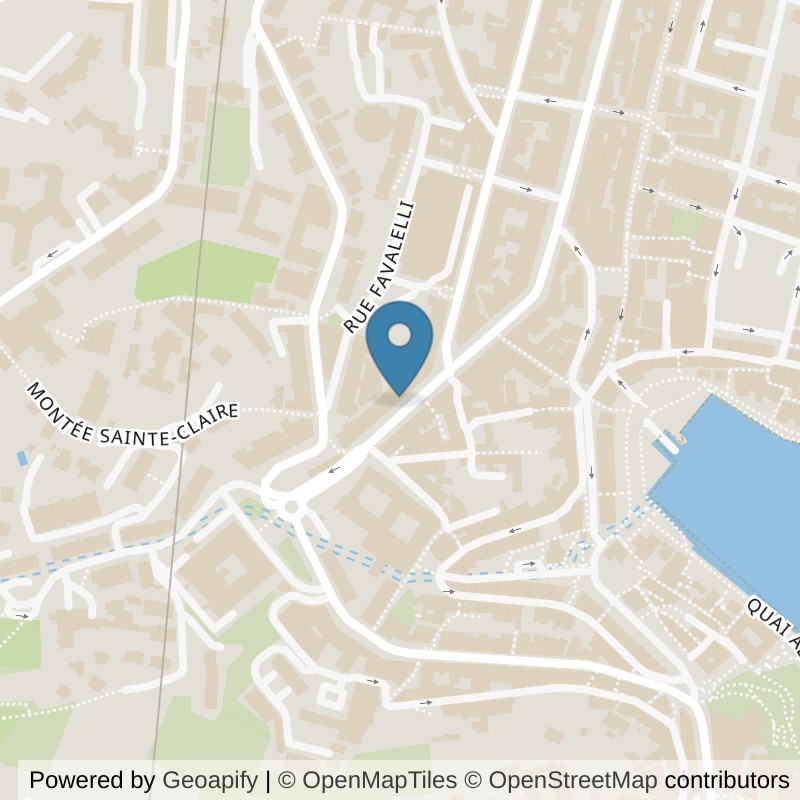 Map: location of Vita Liberté Bastia in Bastia