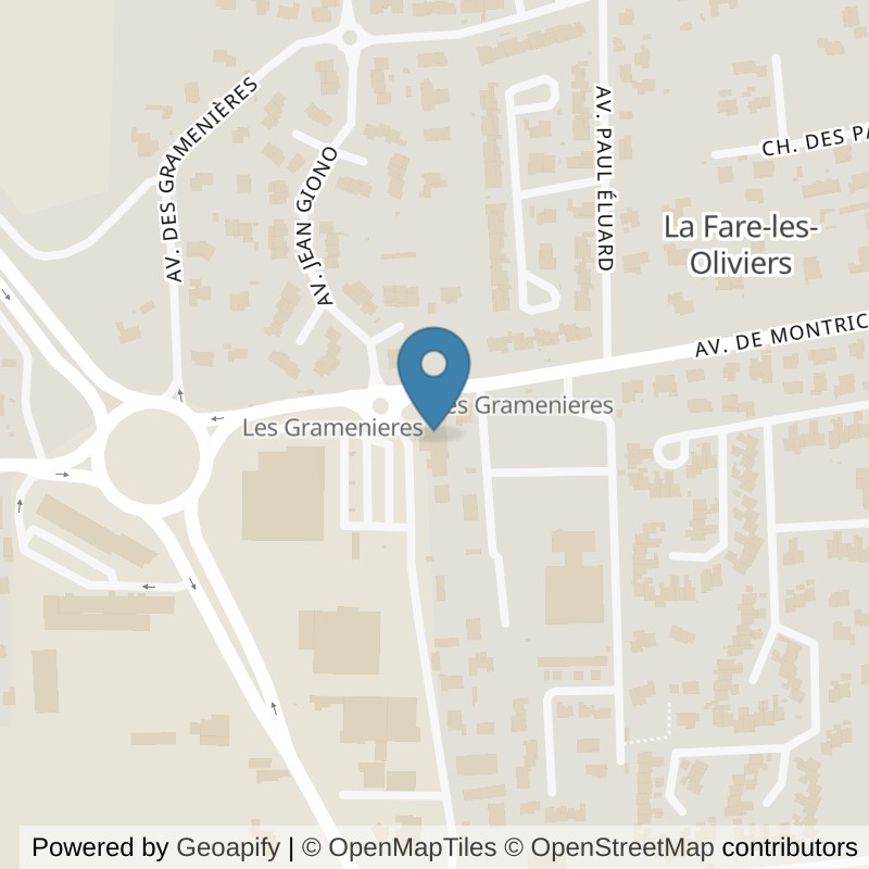 Map: location of Vita Liberté La Fare les Oliviers in La Fare-les-Oliviers