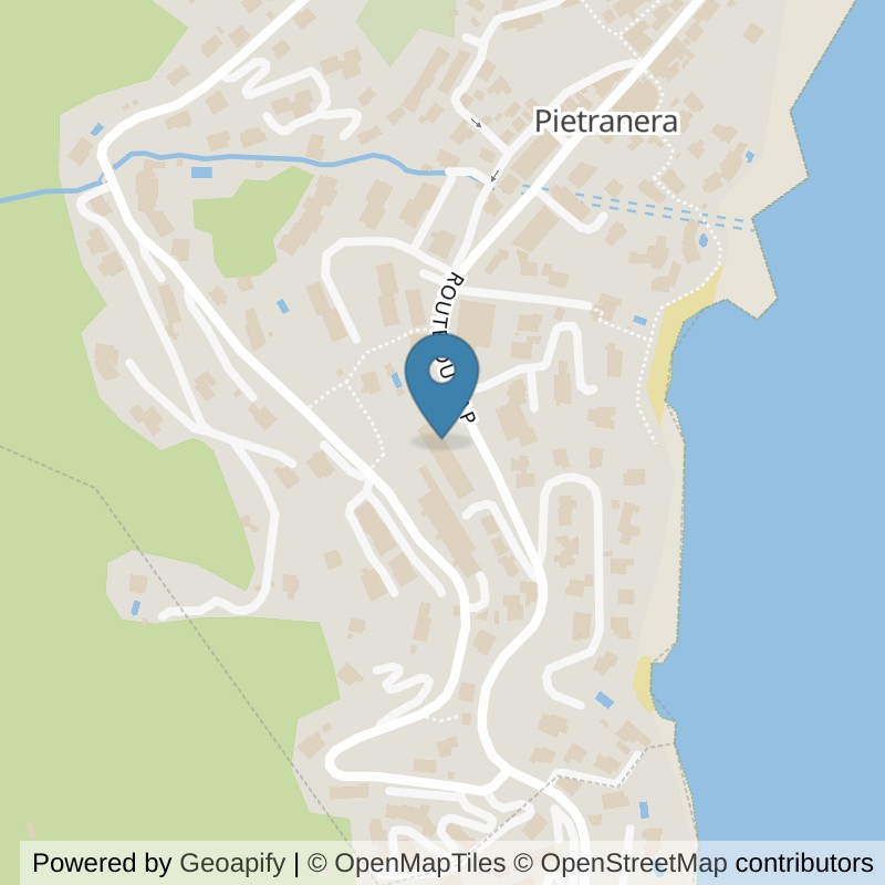 Map: location of Vita Liberté Cap Corse in Pietranera