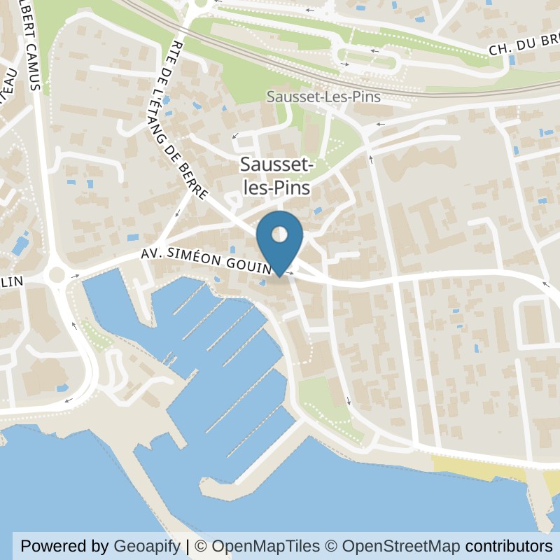 Map: location of Vita Liberté Sausset les Pins in Sausset-les-Pins