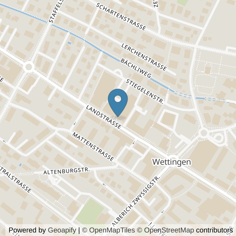 Map: location of Vitalhaus AG – O2TRAINING IHHT Sauerstoff- & Gesundheitstraining in Wettingen