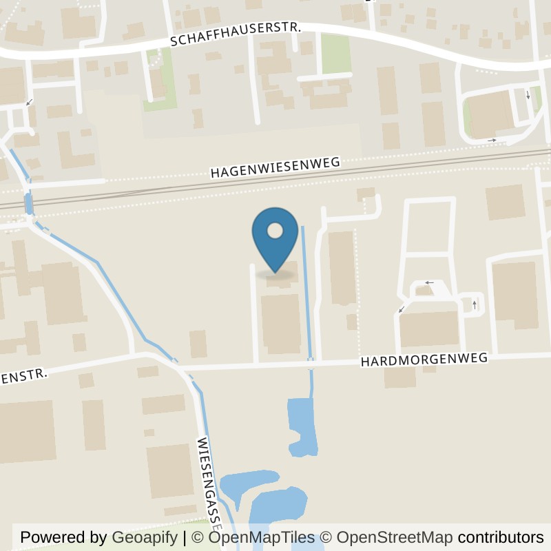 Map: location of VitaliX Fitness- und Therapiezentrum in Beringen