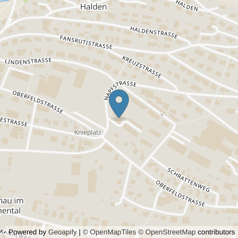 Map: location of Viva Bewegt in Langnau im Emmental