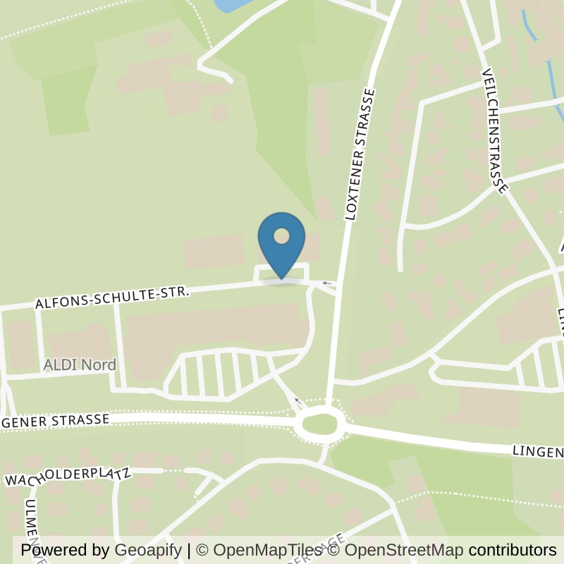 Map: location of VIVA Fitness Ankum in Ankum