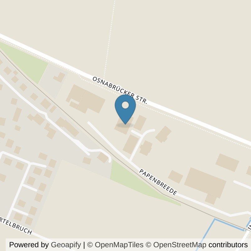 Map: location of VIVA Fitness Bad Essen in Bad Essen-Wehrendorf