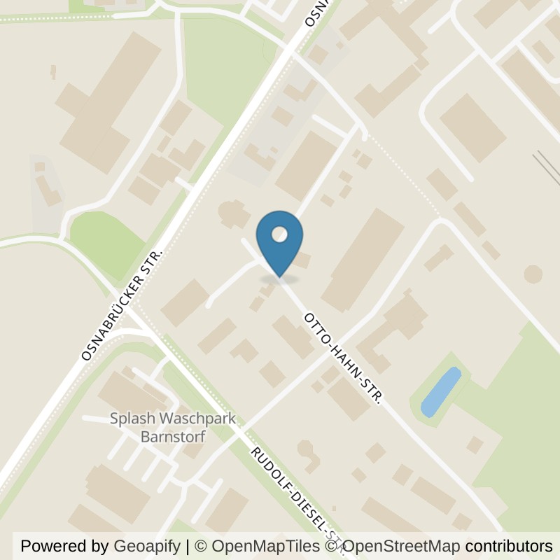 Map: location of VIVA Fitness Barnstorf in Barnstorf