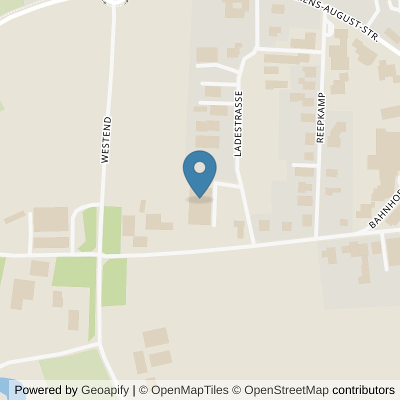 Map: location of VIVA Fitness Emstek in Emstek