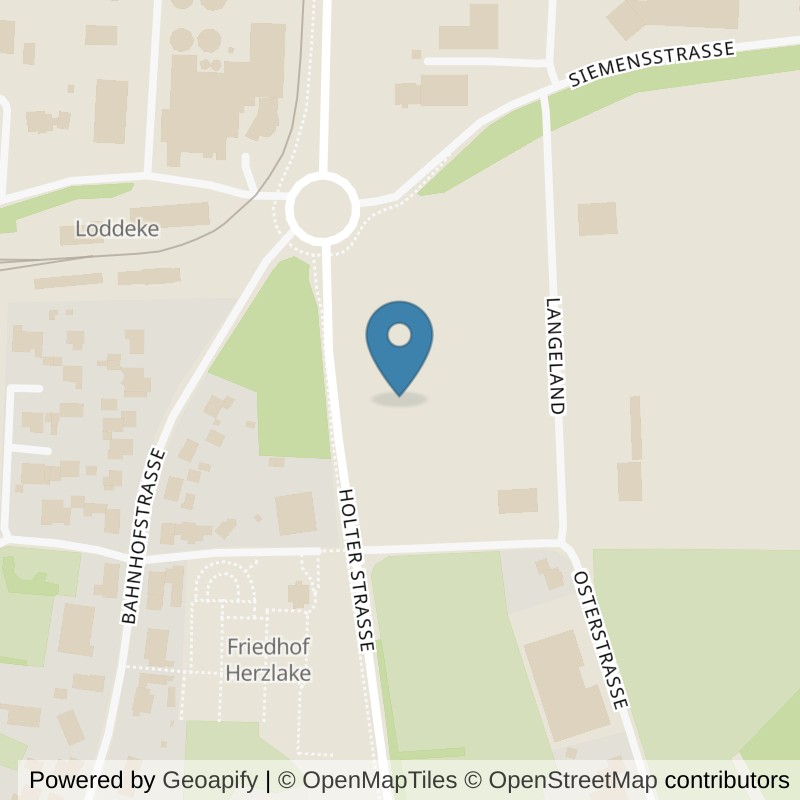 Map: location of VIVA Fitness Herzlake in Herzlake