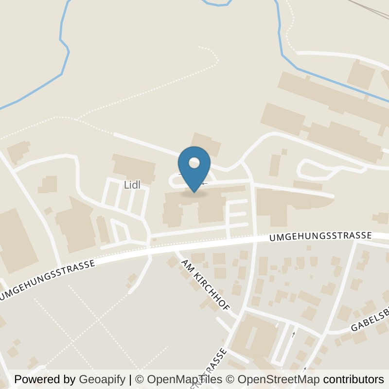 Map: location of VIVA Fitness Lauterbach in Lauterbach (Hessen)