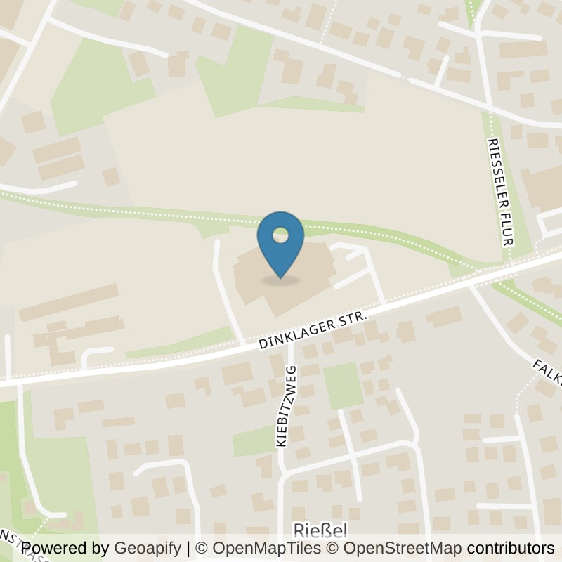 Map: location of VIVA Fitness Lohne in Lohne (Oldenburg)