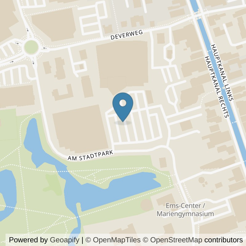 Map: location of VIVA Fitness Papenburg in Papenburg