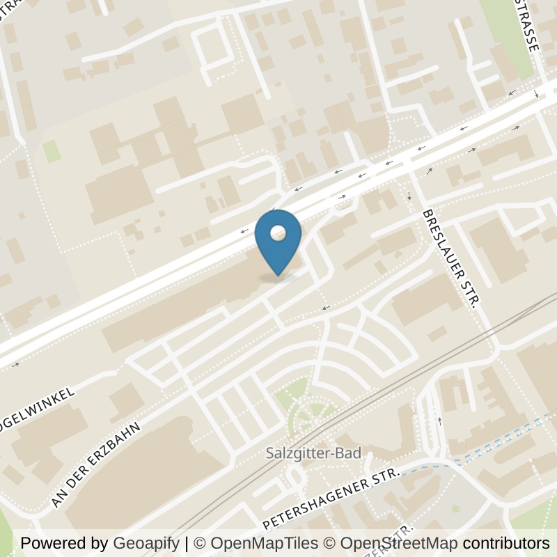 Map: location of VIVA Fitness Salzgitter in Salzgitter