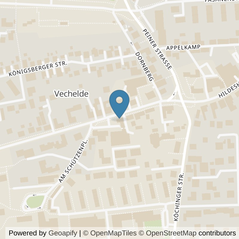 Map: location of VIVA Fitness Vechelde in Vechelde
