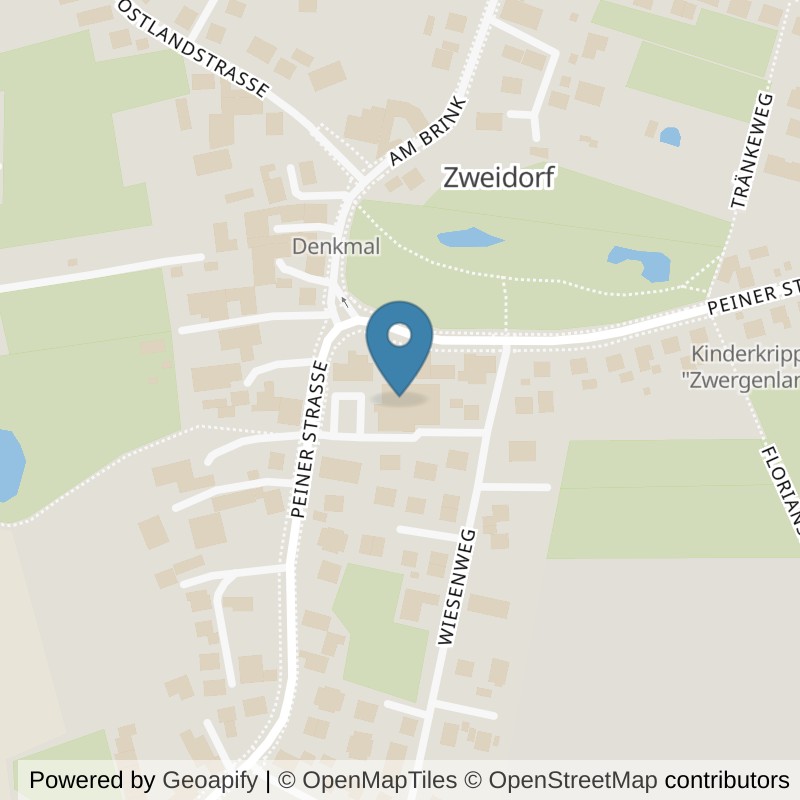 Map: location of VIVA Fitness Wendeburg in Wendeburg
