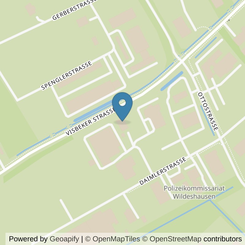 Map: location of VIVA Fitness Wildeshausen in Wildeshausen
