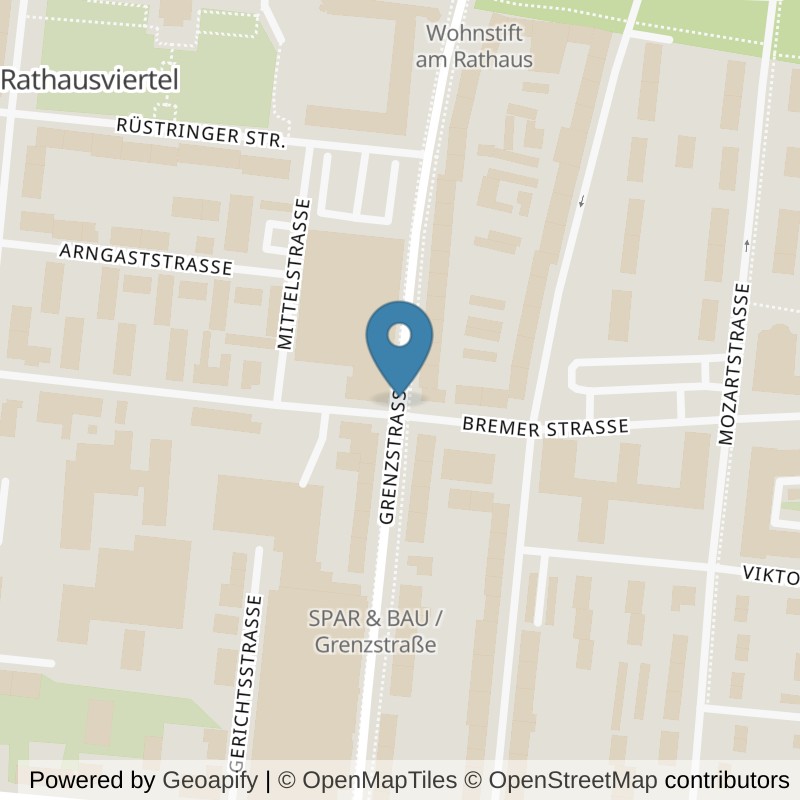 Map: location of VIVA Fitness Wilhelmshaven in Wilhelmshaven
