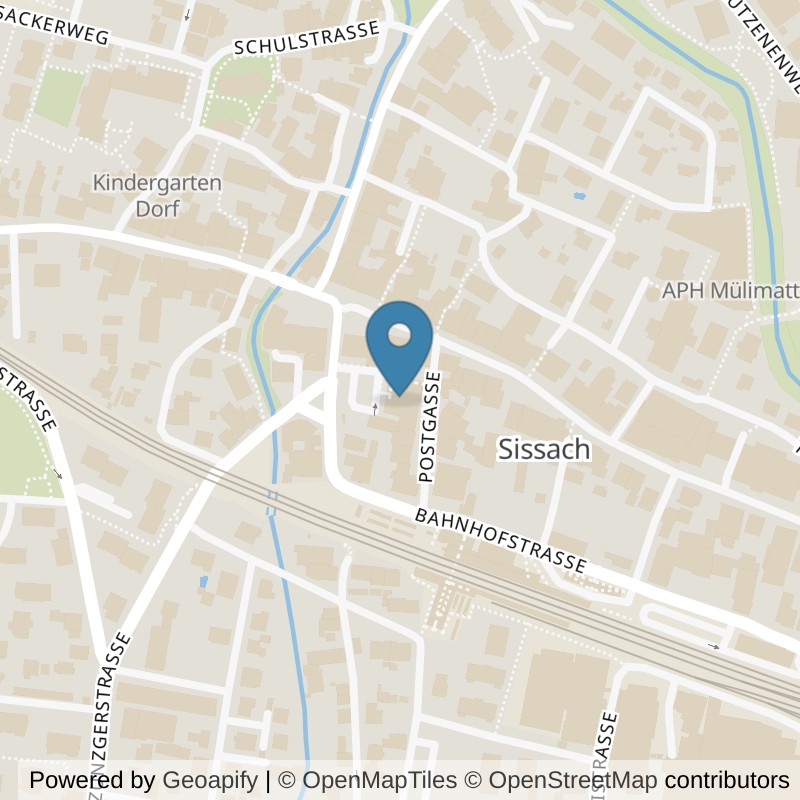 Map: location of Viva Lady in Sissach