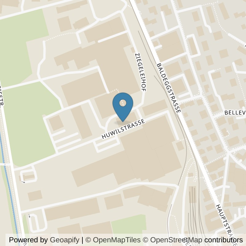 Map: location of vivace Studio für Bewegung GmbH in Hochdorf