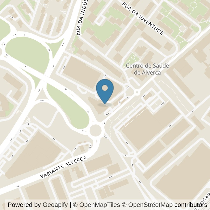 Map: location of VivaGym Alverca in Lisboa