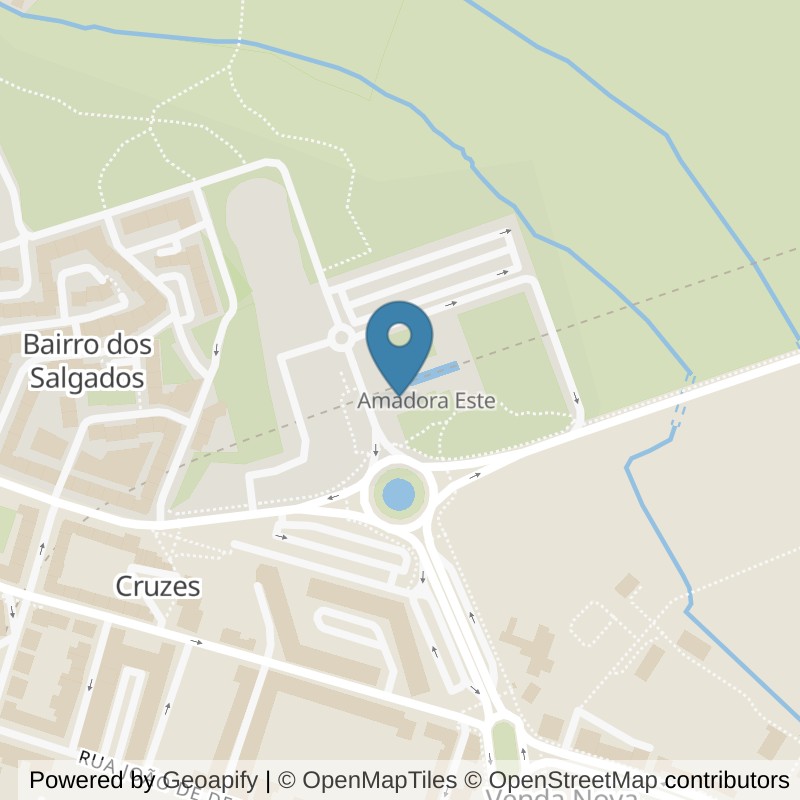 Map: location of VivaGym Amadora in Amadora