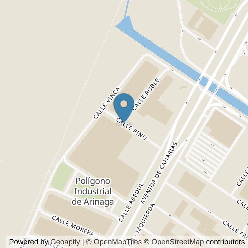Map: location of VivaGym Arinaga Castillo in Arinaga