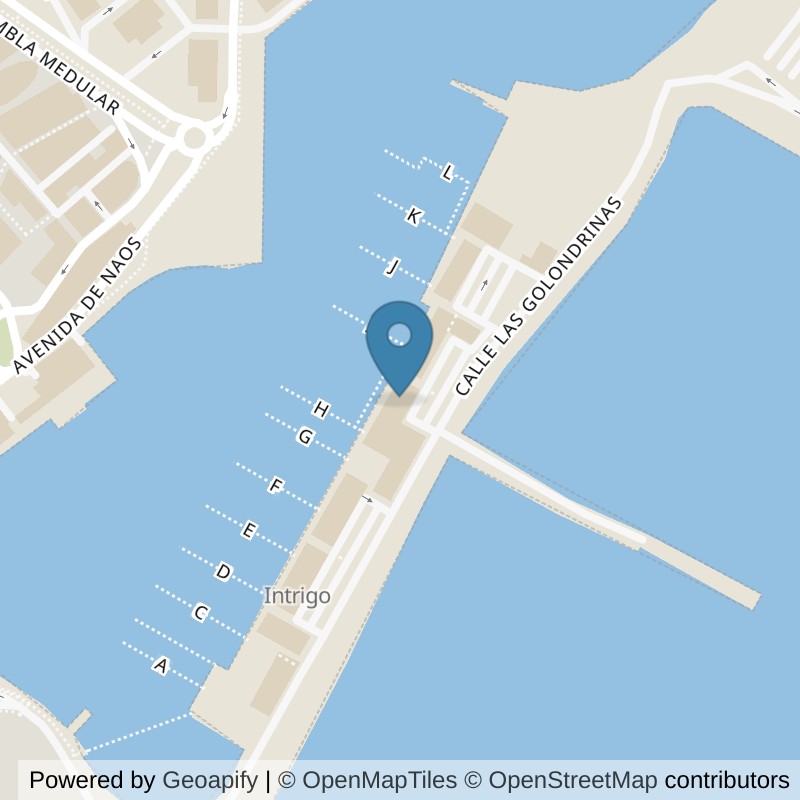 Map: location of VivaGym Arrecife Arrecife Marina in Arrecife
