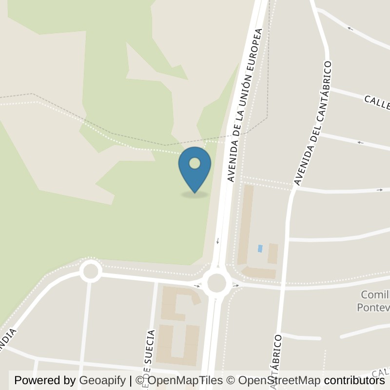 Map: location of VivaGym Arroyomolinos Arroyomolinos Park in Arroyomolinos