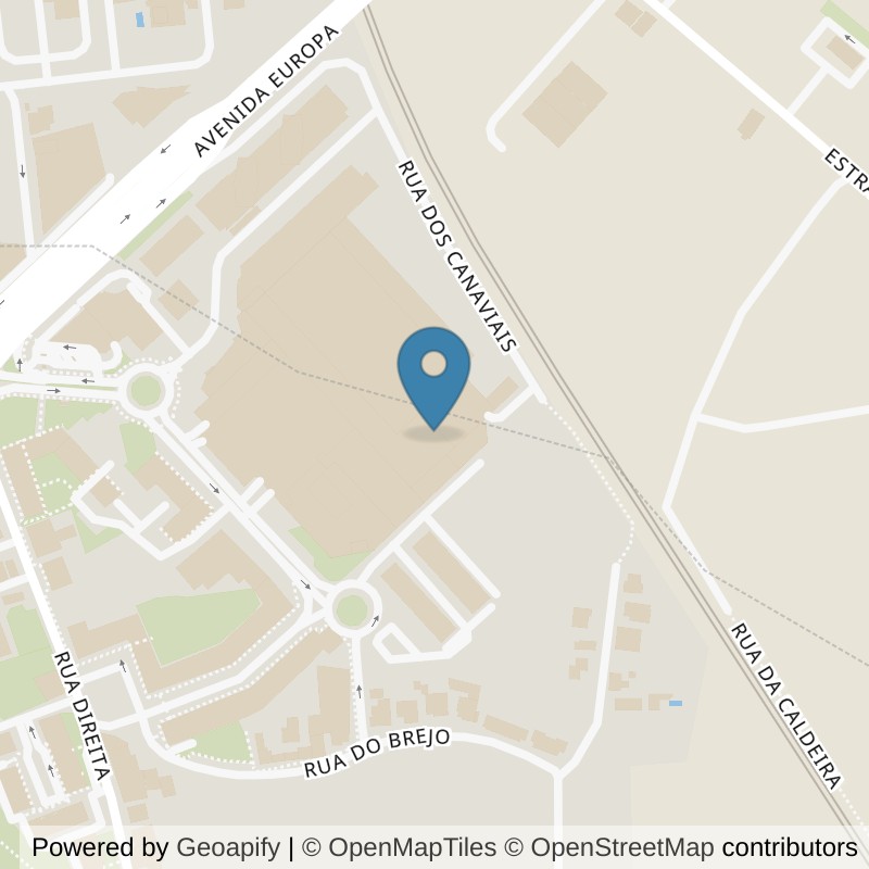 Map: location of VivaGym Aveiro in Aveiro