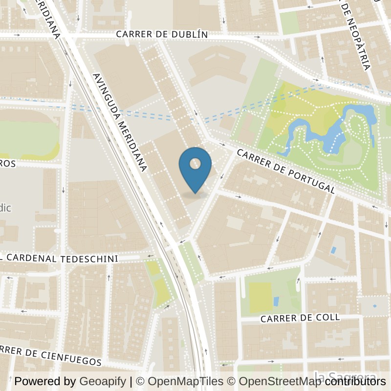 Map: location of VivaGym Barcelona Sagrera in Barcelona