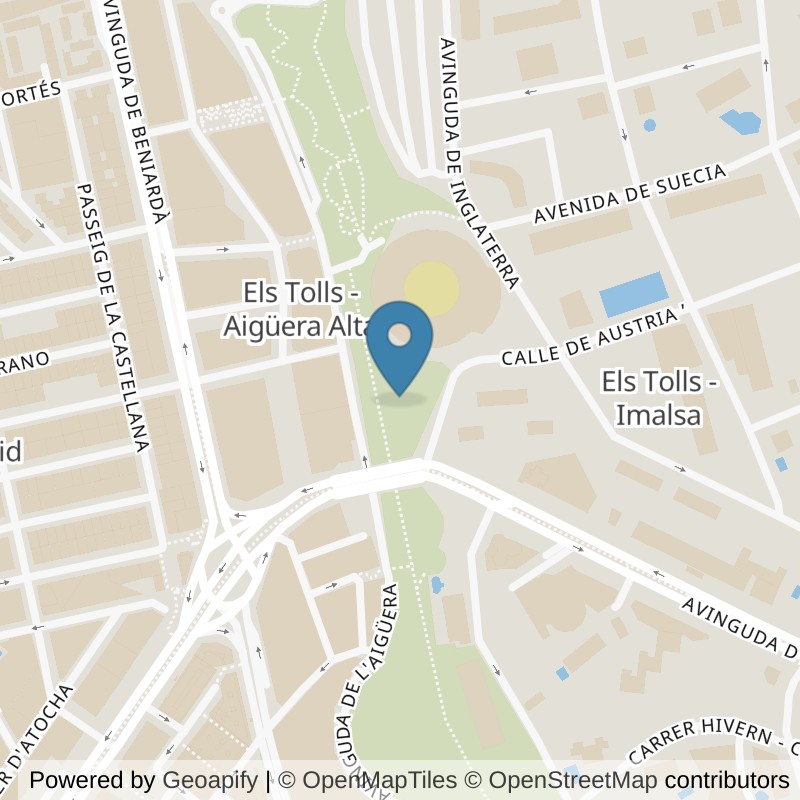 Map: location of VivaGym Benidorm Benidorm Avenida Aigüera in Benidorm