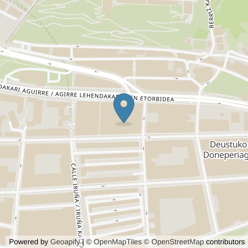 Map: location of VivaGym Bilbao Deusto in Bilbao