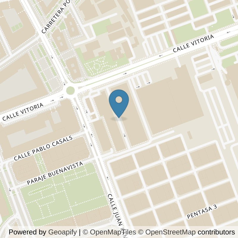 Map: location of VivaGym Burgos Pentasa in Burgos