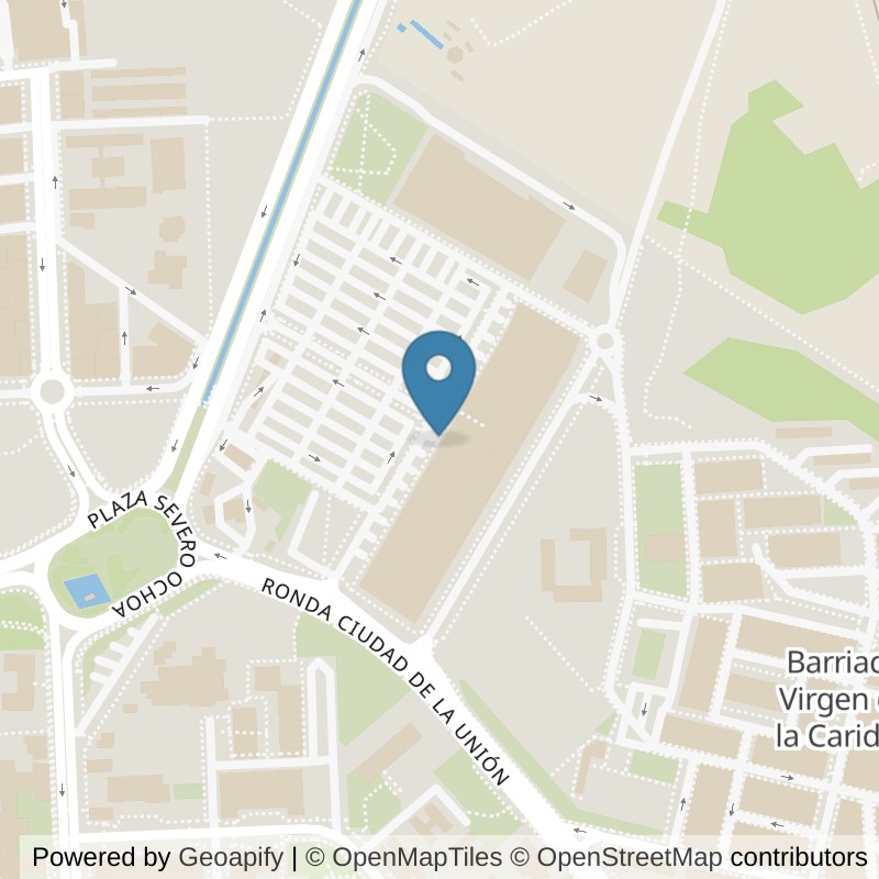 Map: location of VivaGym Cartagena Mandarache in Cartagena